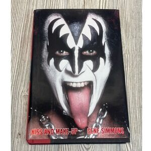 KISS and Make-Up Gene Simmons Hardcover First Edition 2001 Rock Autobiography